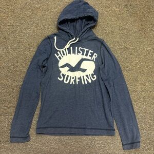 Hollister Surfing y2k Vintage Hoodie Size Small